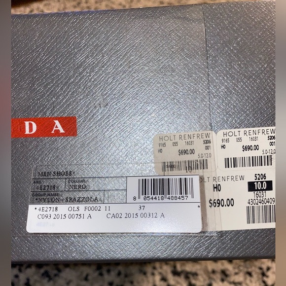 COPY - Mens authentic Prada sneakers - Picture 4 of 5